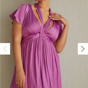 Chic Purple Mini Dress